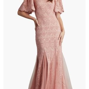 Tadashi Soji Lace Gown